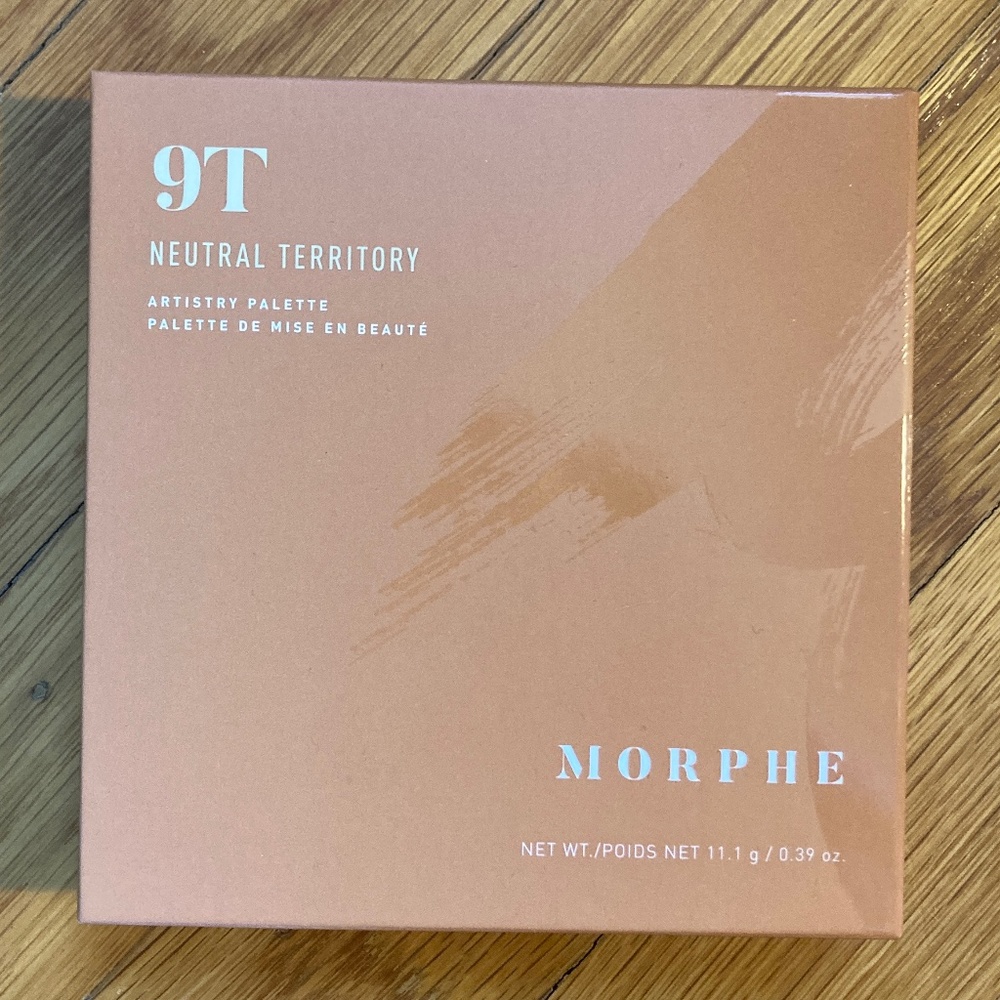 New in Box Morphe 9T Neutral Territory Eyeshadow